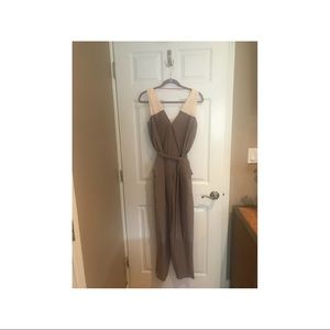 BCBGENERATION 2 TONE JUMPSUIT